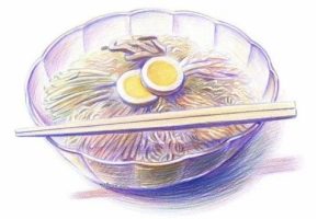 为九叔调节好呼吸机参数,阿姨为我做了面条,让我品尝到了人间最美味